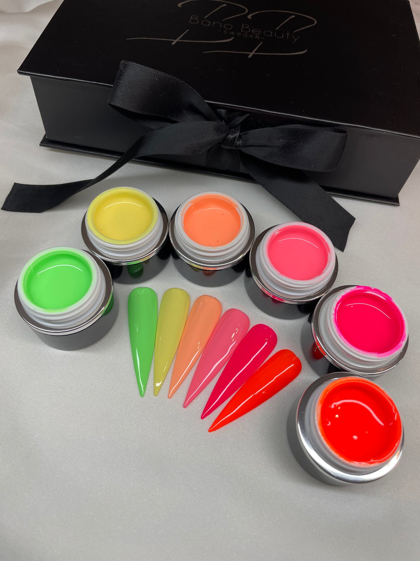 Bano Beauty Sweden Summer Collection - 6 färger + box