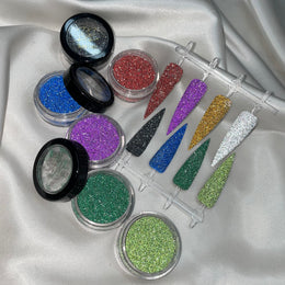 Flash glitter collection 2022 - 8 pcs