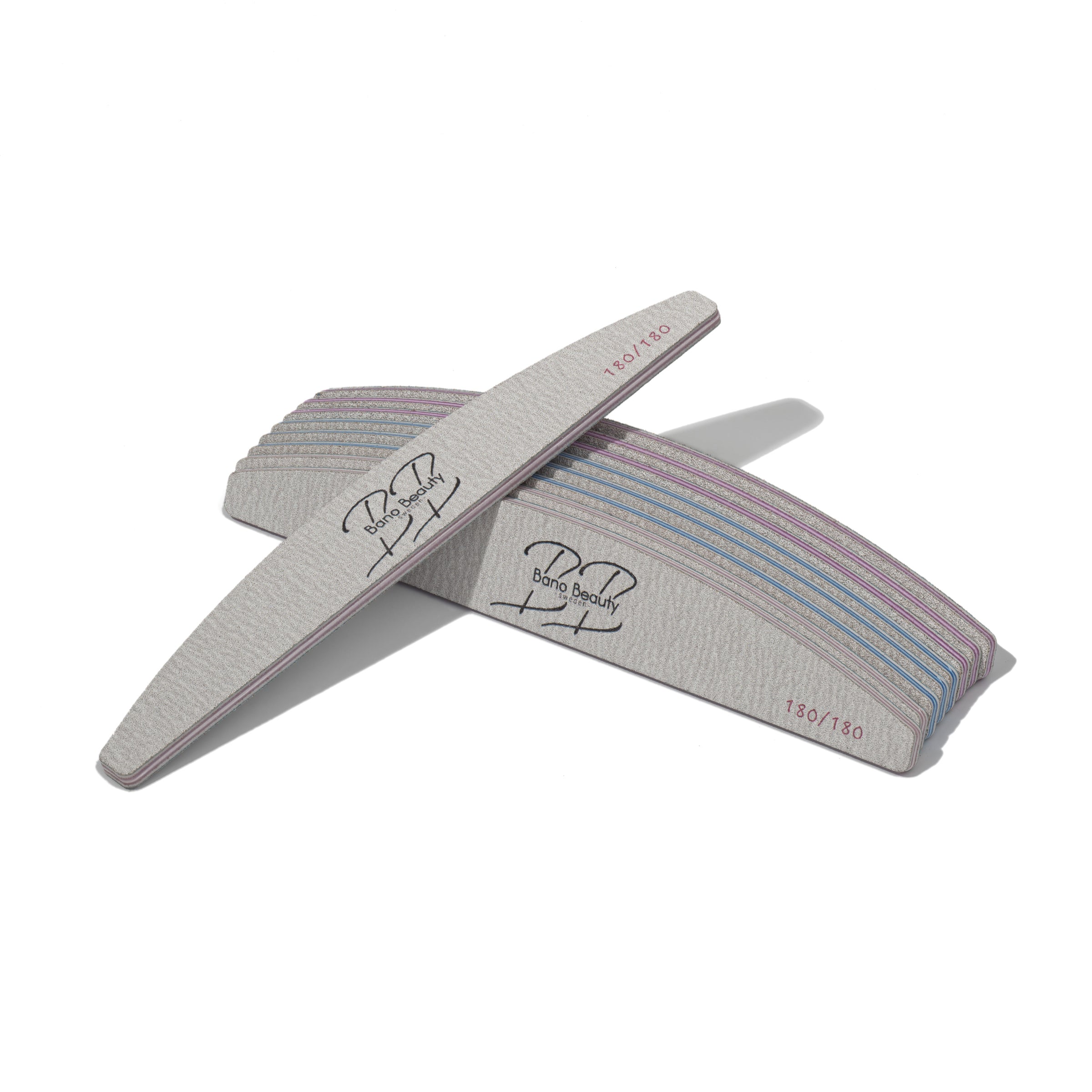 Zebra filer halvmåne - 25 pack