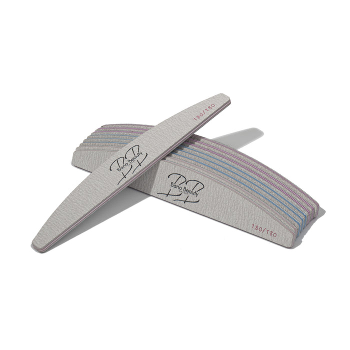 Zebra filer halvmåne - 25 pack