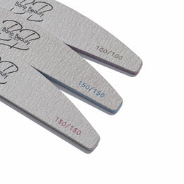 Zebra filer halvmåne - 25 pack