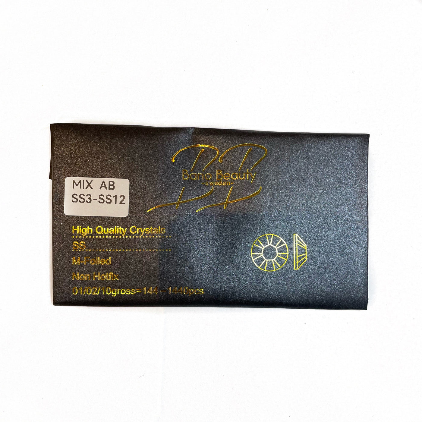 High Qualiy nail crystals "Crystal AB" - Multi pack 1440 pcs