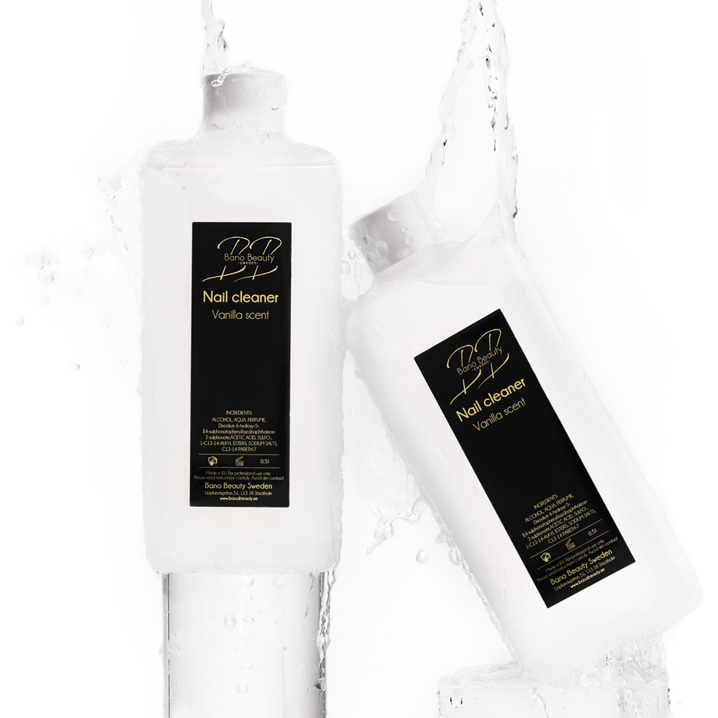 Luxury nail cleaner - Vanilla & fresh laundry scent