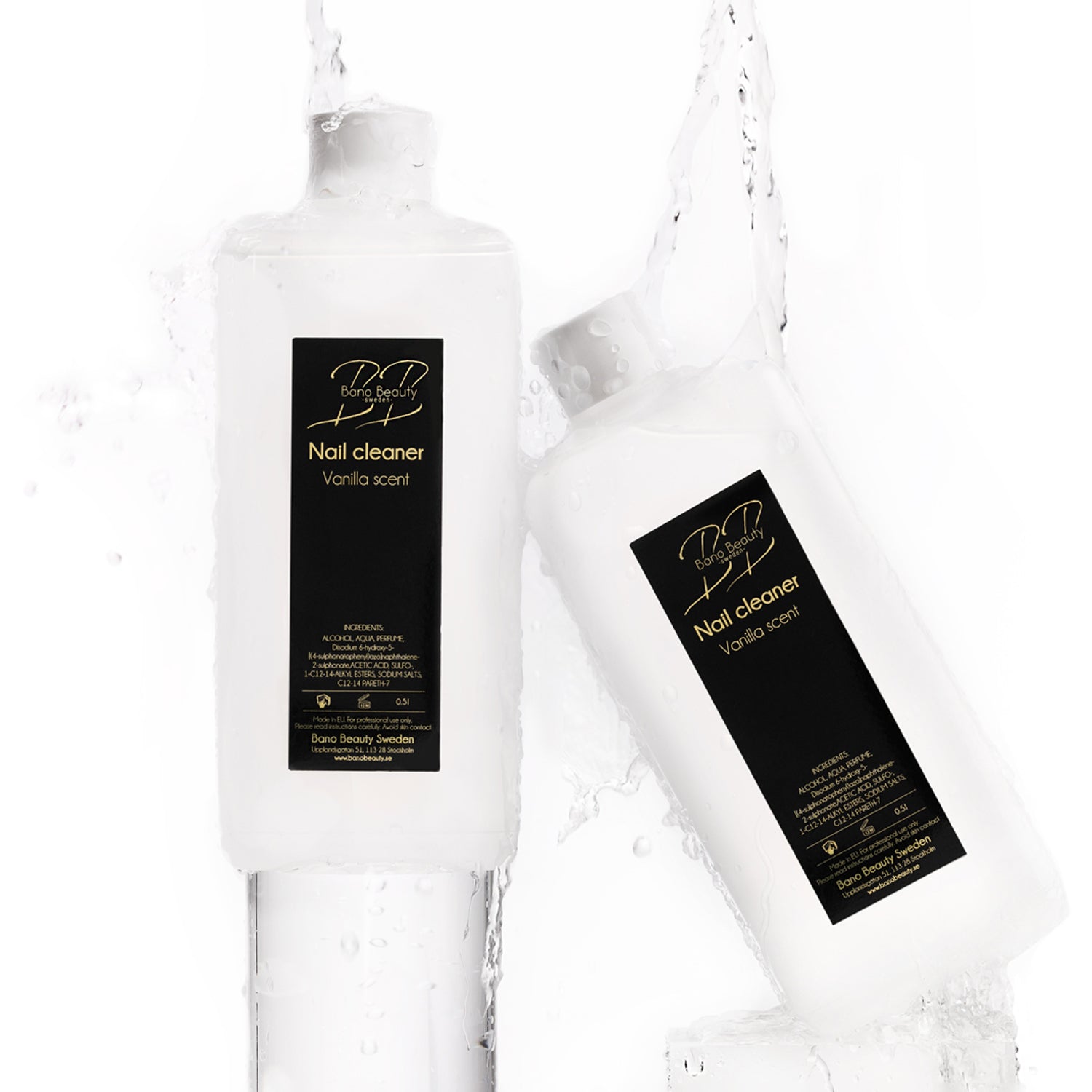 Luxury nail cleaner - Vanilla & fresh laundry scent