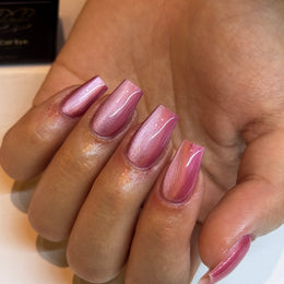 Silk cat eye - "Silky rose"