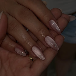 Silk cat eye - "Silky pink"
