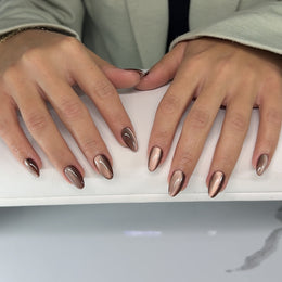 Silk cat eye - "Silky brown"
