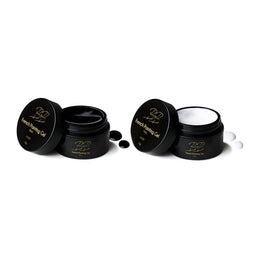 French painting gel - White + black