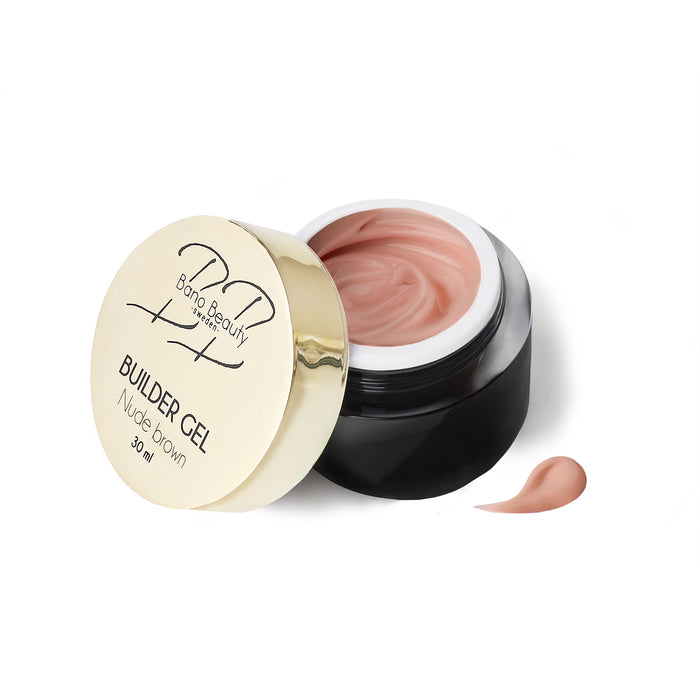 Builder gel: Nude brown